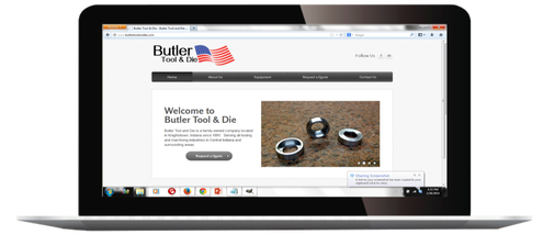 RBA Web Design, Butler Tool And Die